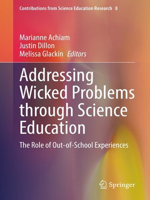 cover image of Addressing Wicked Problems through Science Education